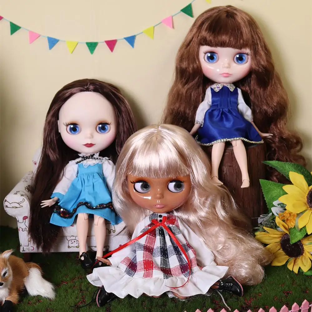 BJD Dolls ICY DBS Blyth Doll 1/6 30cm Nude Doll Random Eyes Colors