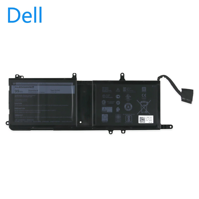 Устройство замено ноутбука Батарея для DELL Alienware 15 R3 17 R4 MG2YH HF250 0546FF 44T2R 9NJM1 11,4 V 99Wh