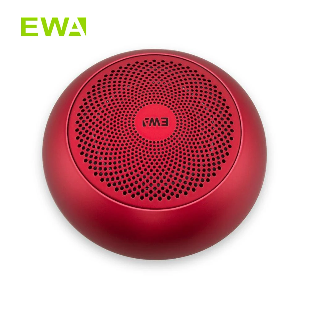 EWA Altavoz Bluetooth pequeño A110 con sonido estéreo fuerte, altavoz  inalámbrico portátil con linterna, tiempo de reproducción de 12 horas,  tarjeta