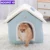 HOOPET Dog House Крытый Теплый Питомник Pet Cat Пещера Гнездо Кроличье Гнездо Моющийся Съемный Коврик Уютная Спальная Кровать Для Кошек