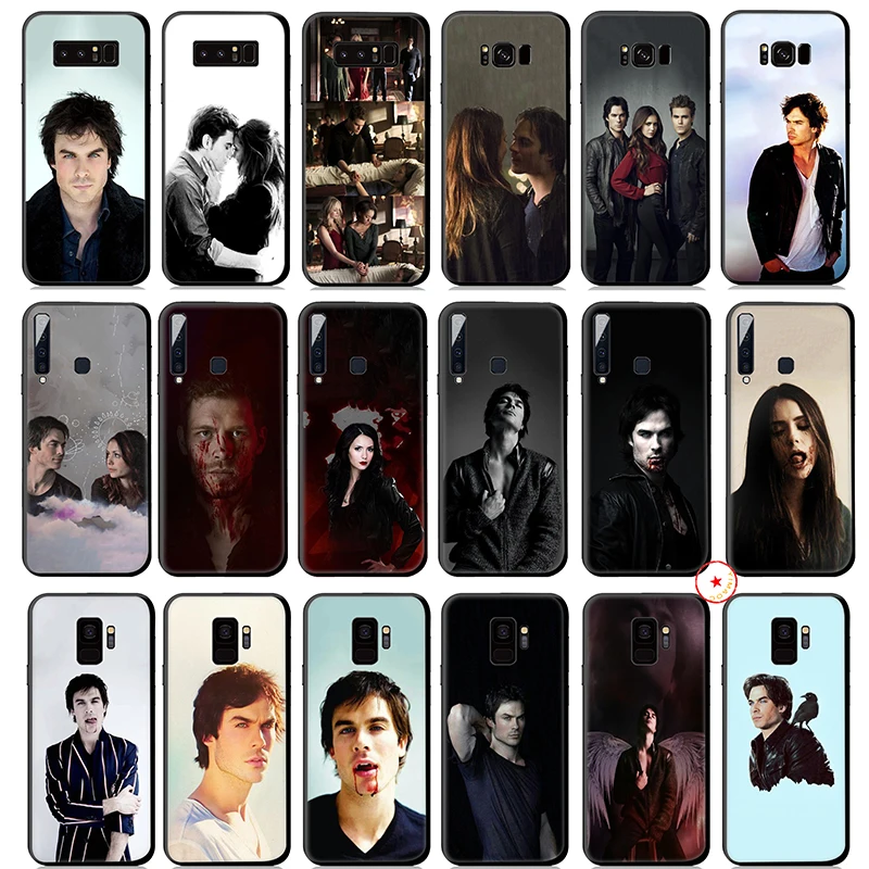 Мягкий силиконовый чехол Vampire diaries для samsung Galaxy S10 S10e S9 S8 Plus S7 Edge Note 10 9 8 |