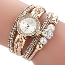 High Quality Beautiful Fashion Women Bracelet Watch Ladies Watch Casual Round Analog Quartz Wrist Bracelet Watch For Women Clock