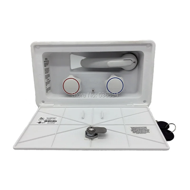 Rv refires external shower hot and cold shower nozzle rv bathroom yacht nozzle box