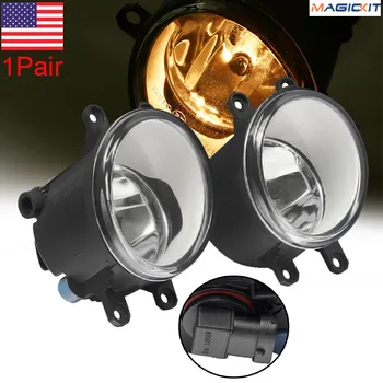 

MagicKit Fog Lamp Assembly high brightness Fog Light For Toyota Corolla Avensis Camry Lexus Verso RAV 4 03-14 Halogen Fog Light