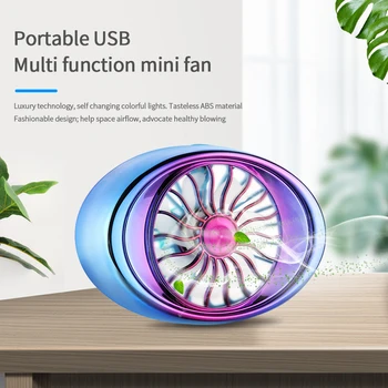 

Auto Electronics Car Cooling Fan Multifunction Summer Clip On Portable Adjustable USB Mini Home Office Travel