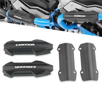 

Motorcycle Accessories For Honda CB1000R CB 1000 R CB 1000R Engine Crash bar Protection Bumper Decorative Guard Block in 25mm