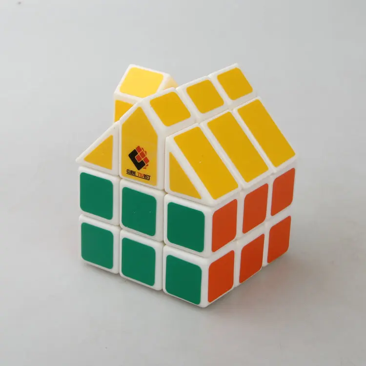 

[Three Layer Magic House No. 1 Rubik's Cube Yellow Top House] Magic House I 3-Order Transformation Rubik's Cube