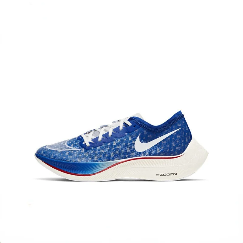 Мужские кроссовки для марафона Nike Zoom Vaporfly 4% следующий % Flyknit CU4111 DD8337-400 |