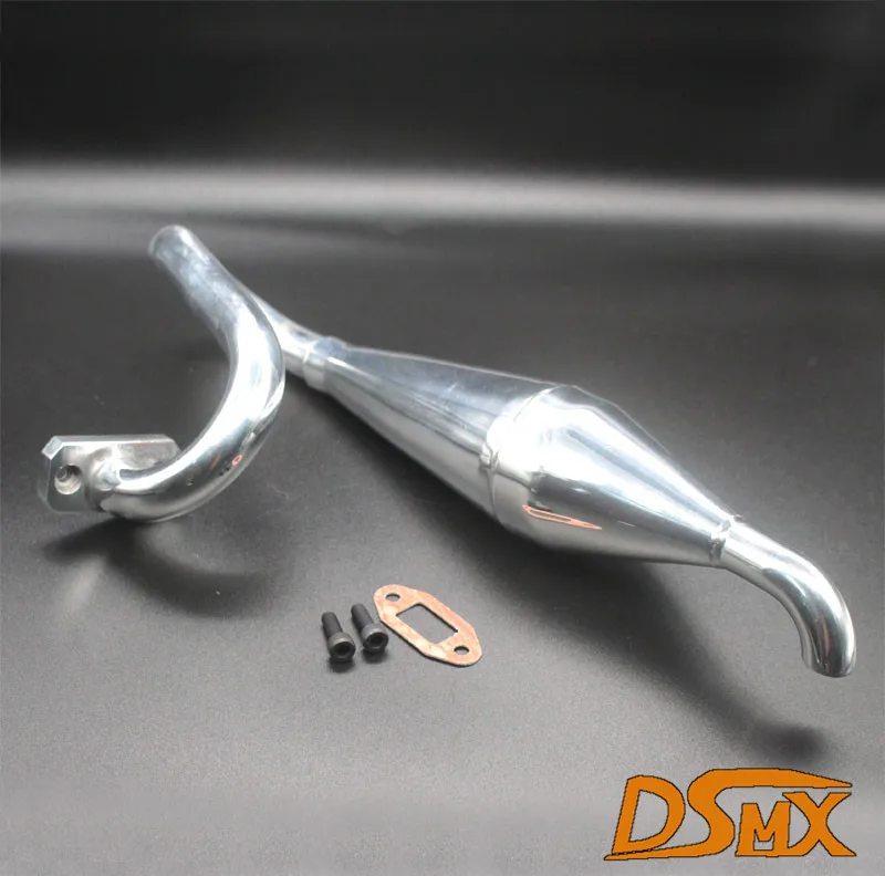 

Aluminum Side Upgraded Exhaust pipe Silencer For 1:5 Petrol RC Car Rovan HSP KM SS FG Baja 5B 5T 5SC Truck 050024