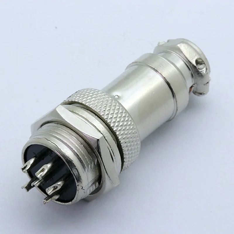 1 компл. GX16 XLR 16 мм 2 3 4 5 6 7 8 9 10 Pin гнездовой штекер мужской шасси Монтажная розетка авиационный разъем высокое качество