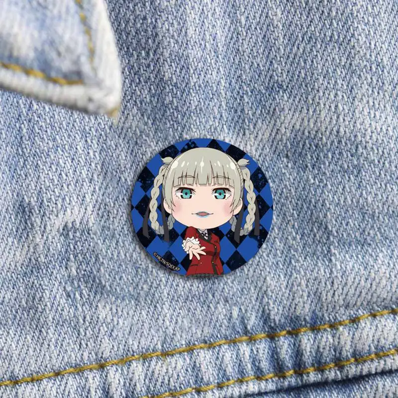 Высокое качество 9 шт. знаки аниме Kakegurui XX Jabami Yumeko Saotome Мэри Kirari Ririka Ryouta значок