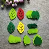 T-N Leaves Handmade Felt Pad Non Woven Green Tree Patch Kindergarten School Wall Decoration Kids Party DIY Crafts Accessories ► Photo 3/6