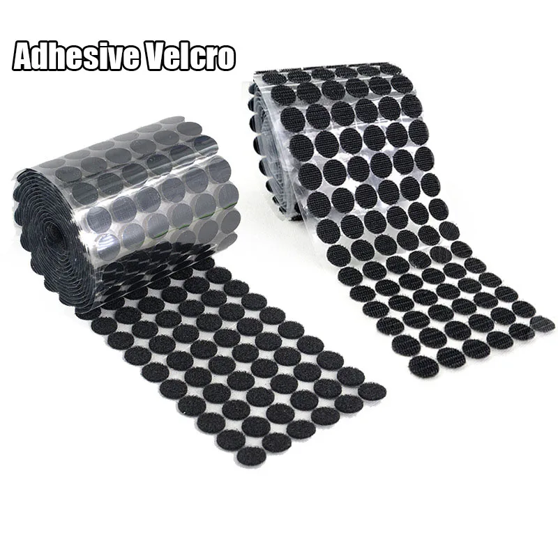 1000 Pairs Self Adhesive Fastener Tape Dots 10/15/20mm Disc Adhesive Strong  Glue Magic Sticker Round Fastener Hook and Loop Tape - AliExpress