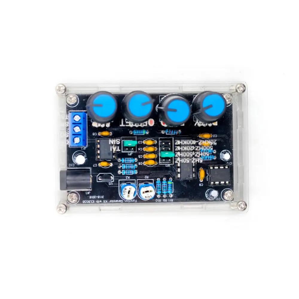 ICL8038 Высокоточный генератор сигналов Набор DIY синусоидальный треугольник
