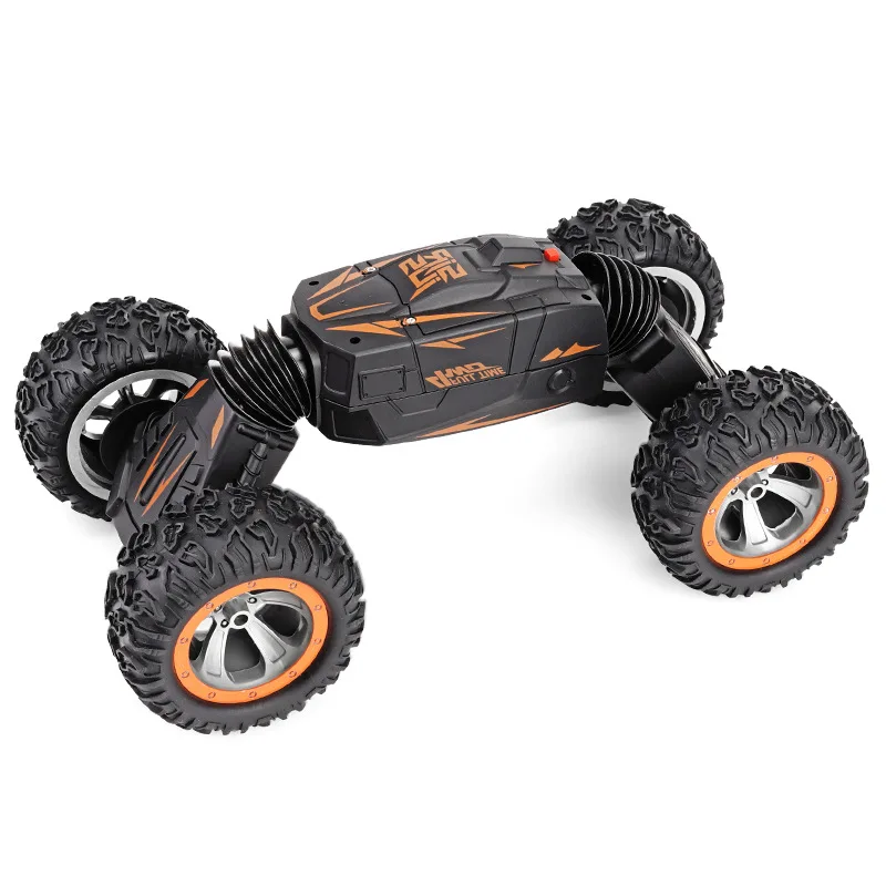 

Jjrc Buggy Stunts Four-Wheel Drive High-Speed Car Climbing Double-sided Car Bigfoot Twist Car Boy CHILDREN'S Toy Car