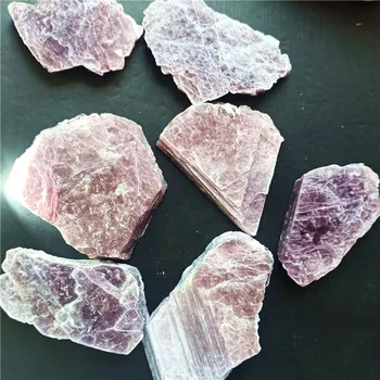 

Real kunzite Natural purple gem Rough Gems Specimen Mineral Healing Stones Natural Quartz Crystals