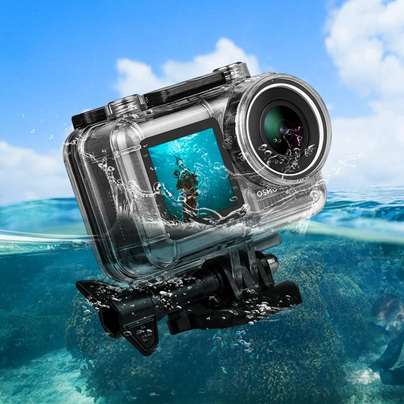 ABKT-40M Waterproof Housing Case Dive Shell Swimming Protection Buoyancy Rod for DJI OSMO Action Camera Accessories