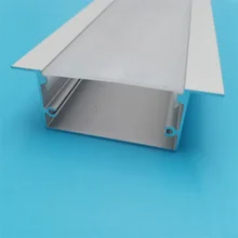 

1.5m/pcs Free Shipping Whole sale LED aluminum profile with pc cover and mounting clips led channel