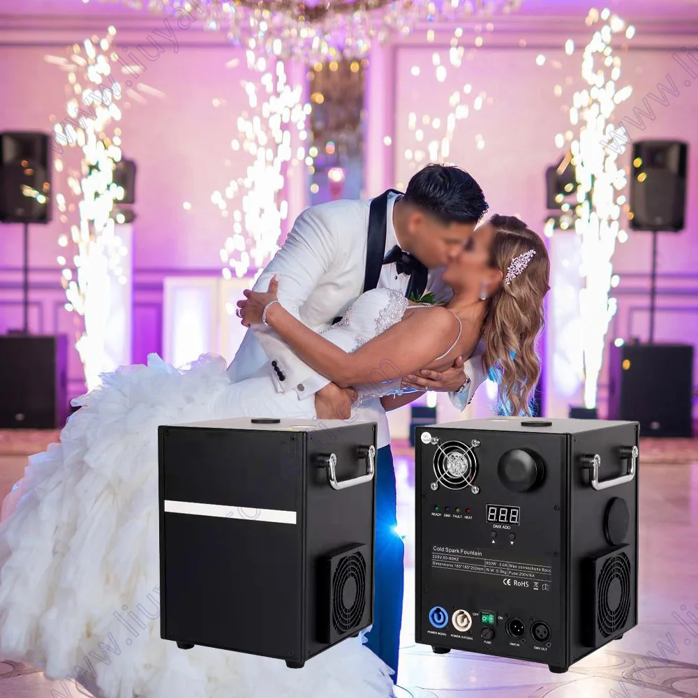 Cold Spark Firework Machine Dmx Fire Flame Wedding Celebration Fountain Sparkular Event Party Supplies Dj Stage Disco Night Club