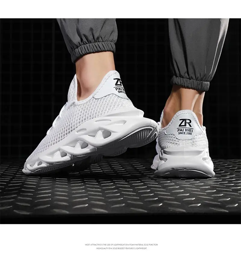 Дышащая Спортивная обувь Мужская обувь для бега мужские кроссовки мужские спортивные кроссовки летние белые теннисные кроссовки для спортзала атлетики кроссовки A-362
