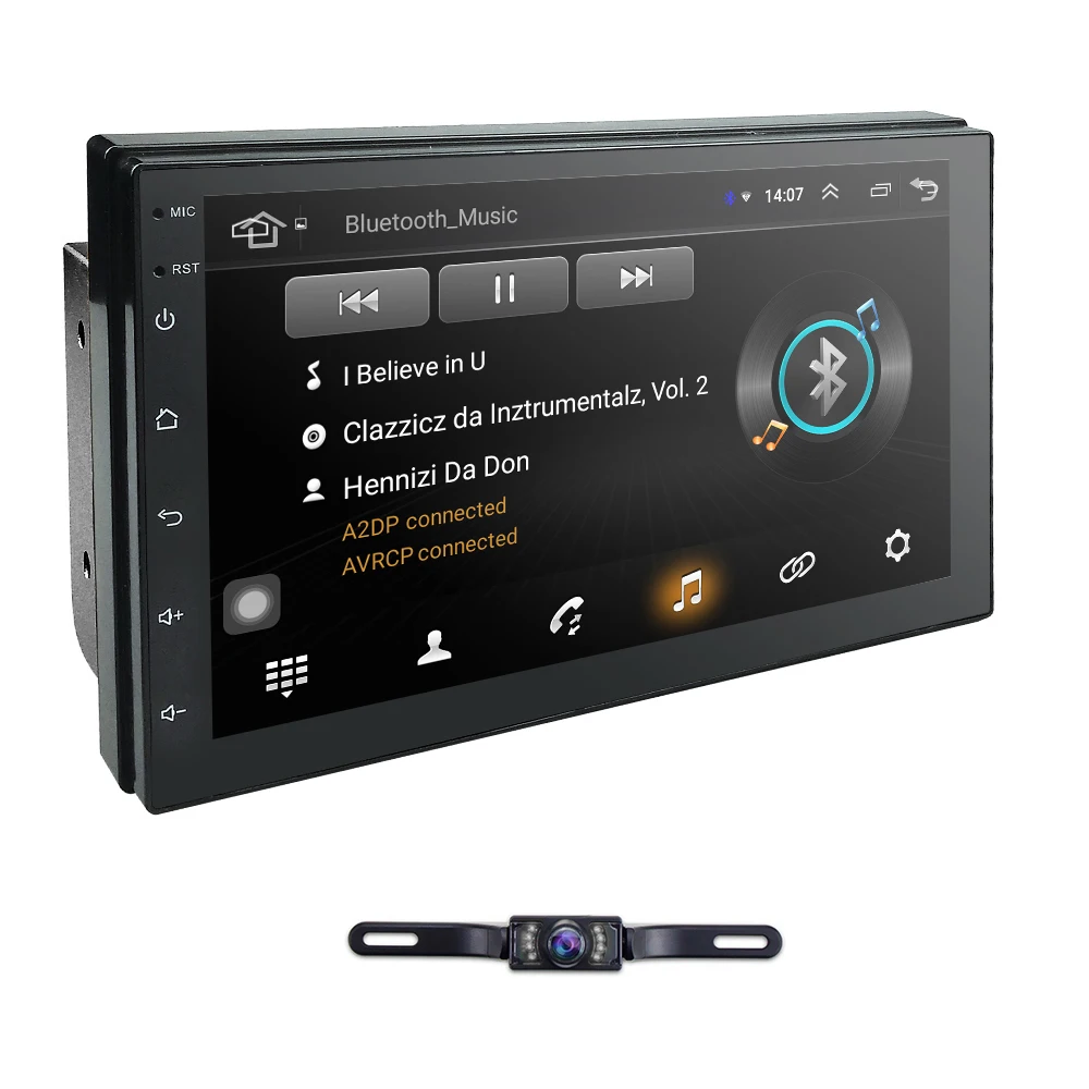 Автомобильный без dvd плеера 2din Android 9 0 для универсальной Toyota Corolla Auris gps навигация