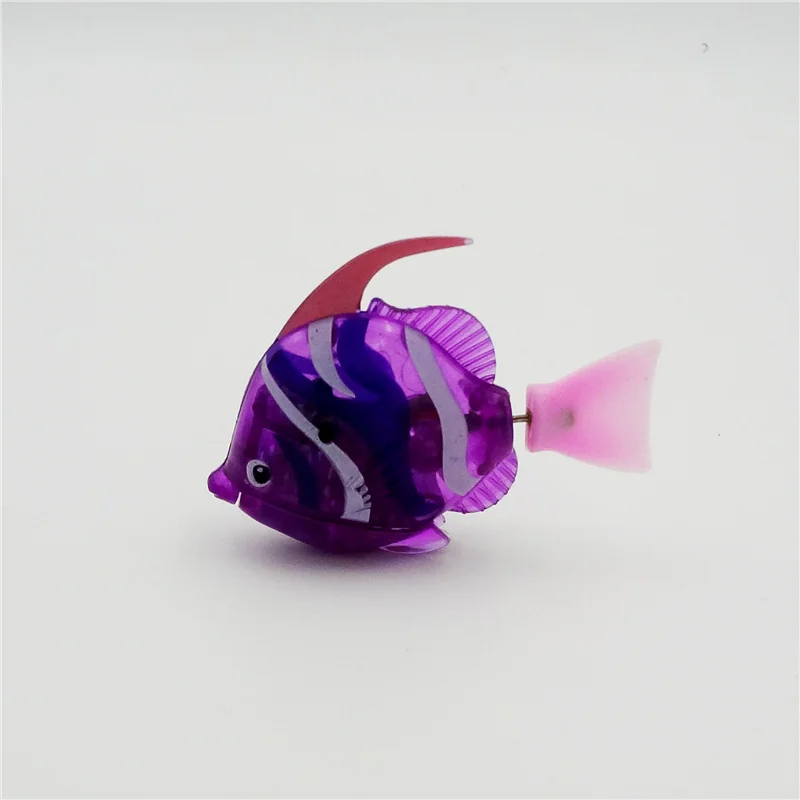 New Funny Swim Electronic fish Activated Battery Powered Toy Pet for Fishing Tank Decorating Fish Lantern  water toys