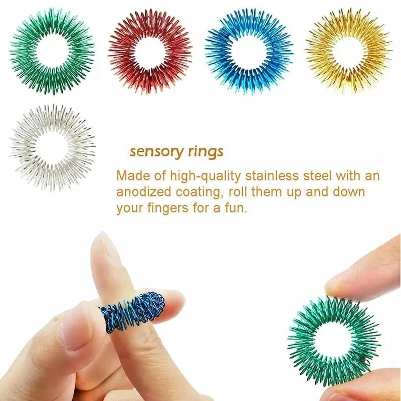 22 Pack Fidget Sensory Toy Set Stress Relief Toys for Kids Adults Fidget Sensory Toy img4