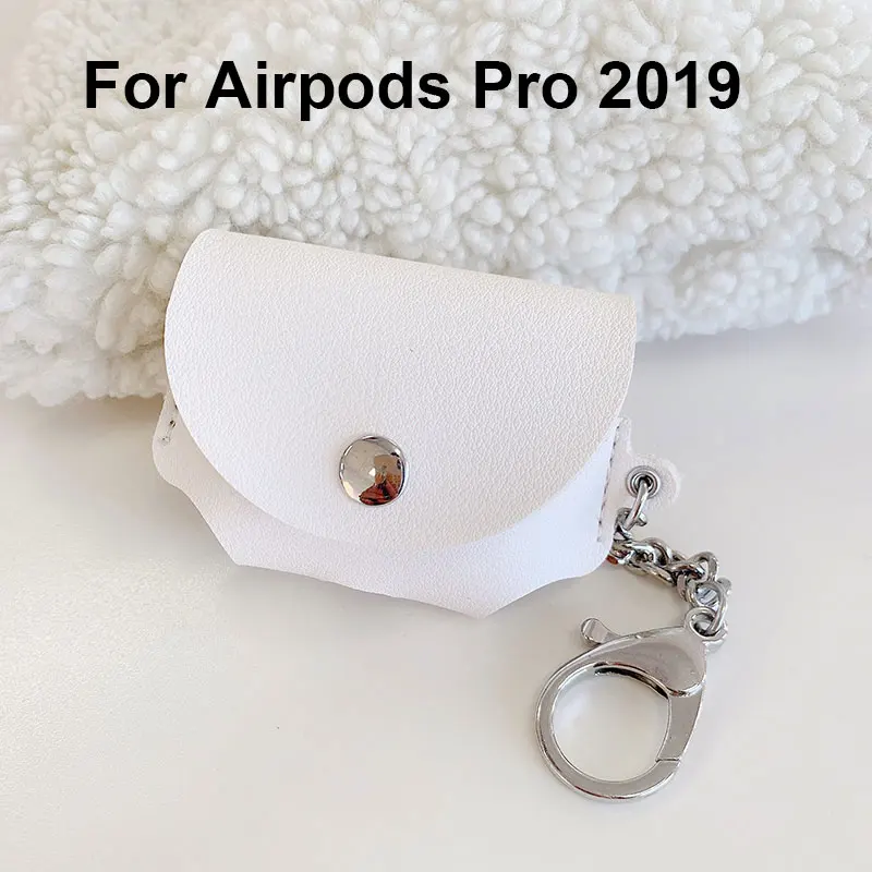 Кожаный чехол для Apple Airpods Pro 3 2 1 Air Pods Airpod Pro, противоударный защитный чехол, милые наушники, аксессуары для наушников - Цвет: For Airpods Pro