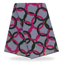 Высокое качество Африканский Воск принты ткань настоящий воск голландский воск Нигерия Анкара хлопок 6 ярдов/шт платье