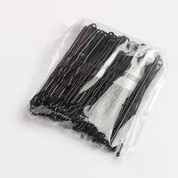 Épingles à cheveux pour femmes, 4 couleurs, 5cm, 50 pièces, pinces à cheveux bouclées, accessoires de coiffure 3