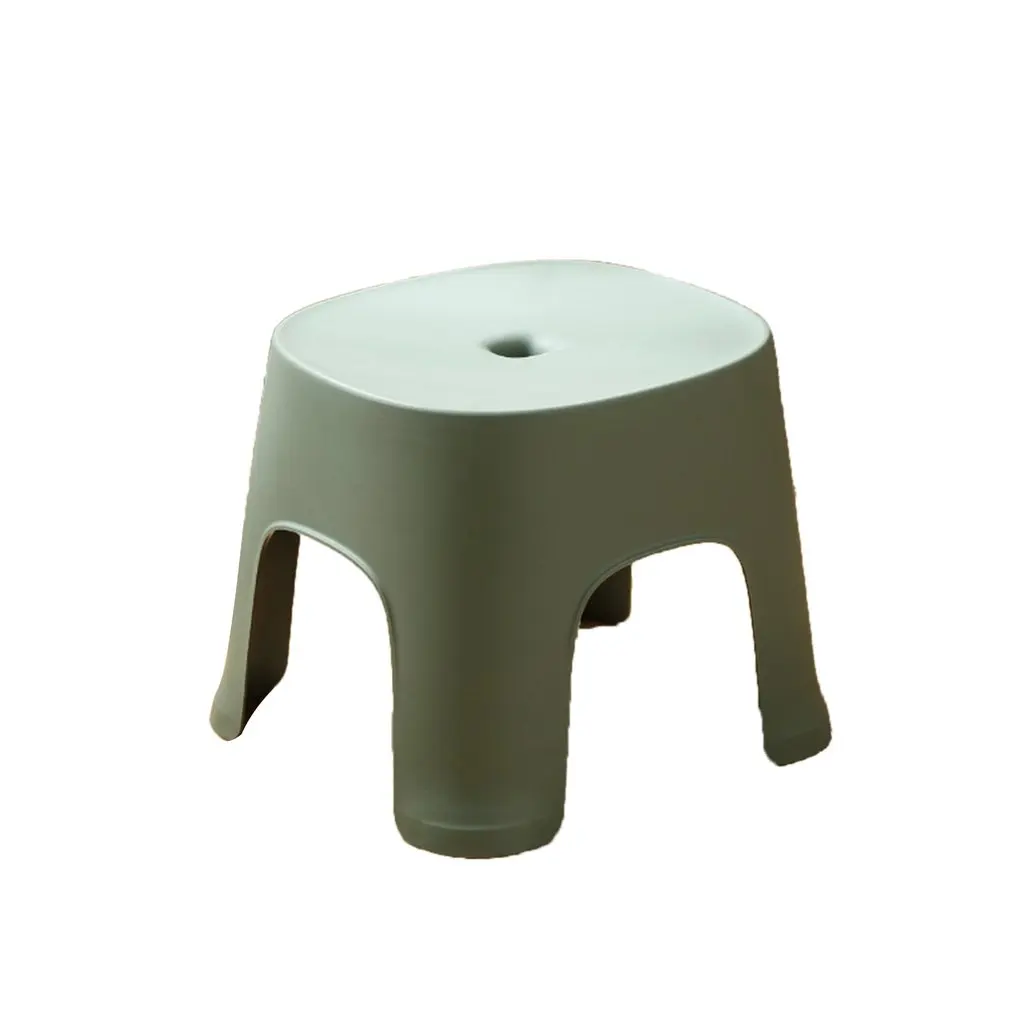 

Bathroom Row Bench Stool Household Bathroom Stool Plastic Stool Thicken Non-slip Shoe Bench Child Stool Foot Bench