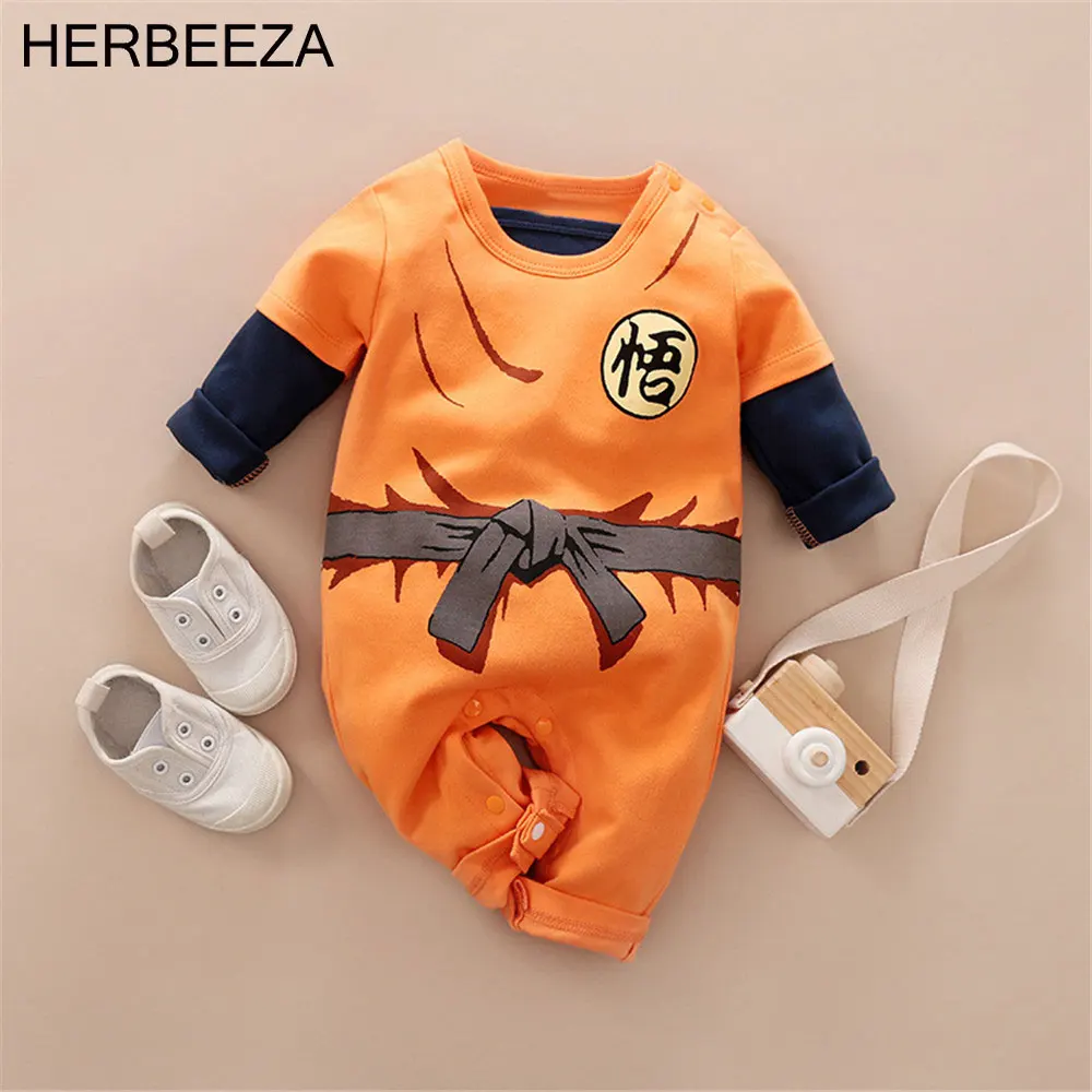 HERBEEZAAnimeBabyClothesCosplayBoysBabyCostumesKidsToddler