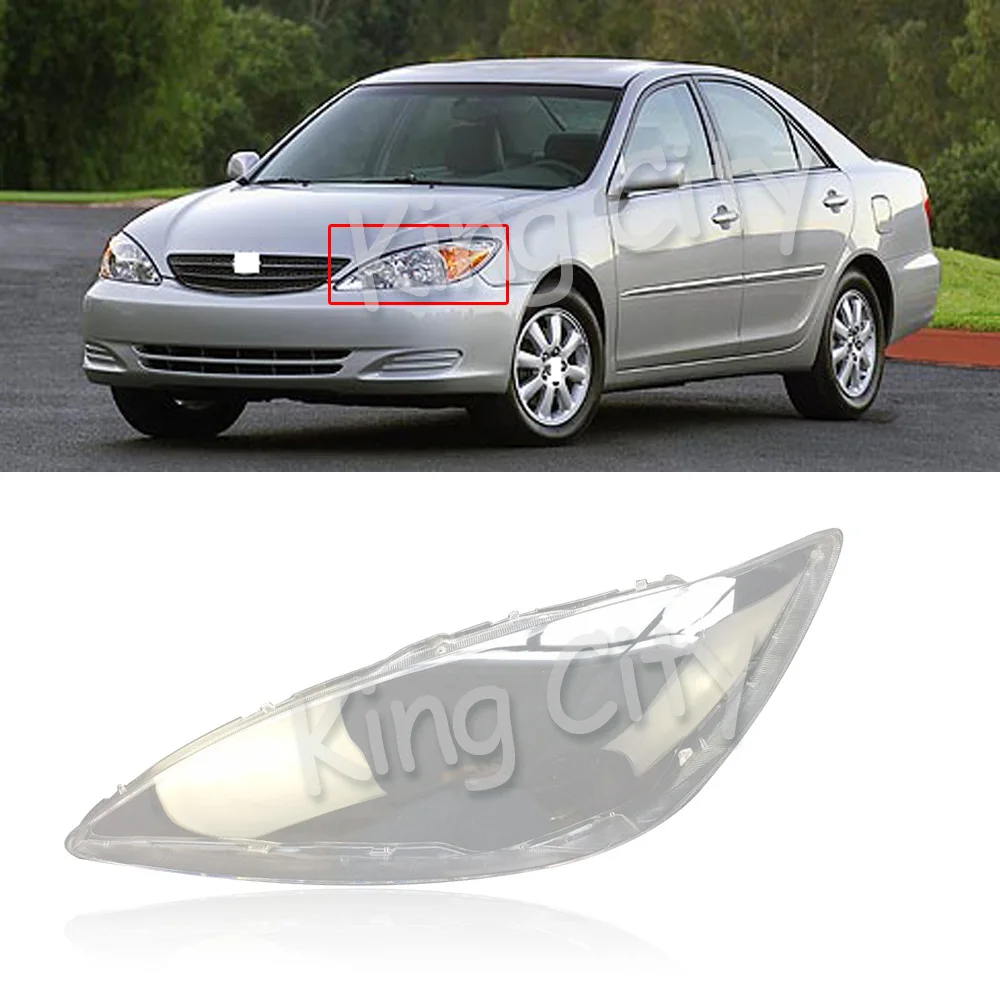 Capqx для Toyota Camry 02-04 передняя фара крышка фары капот водонепроницаемый яркий абажур лампа абажур накладка оболочки
