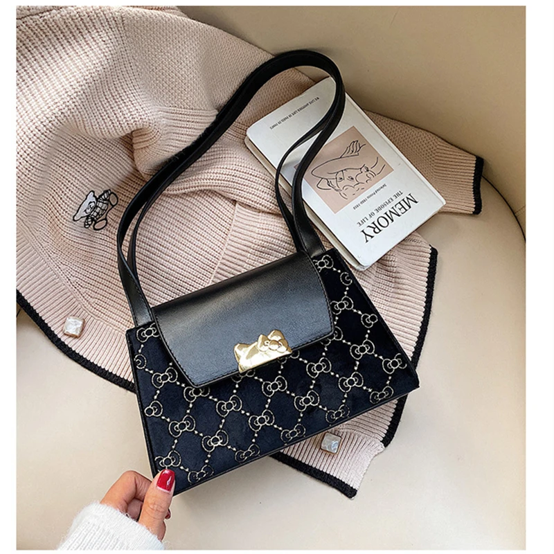 

Crossbody Bags for Women Women Velvet Designer Handbags High Quality Shoulder Bags Ladies Handbags Fashion Brand Women Bags
