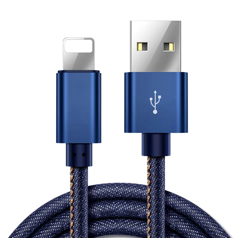 Cafele, USB кабель, 1 метр, нейлон, одинарный разъем, провод для передачи данных для IPhone X, Xs, Max, 8 Plus, 7, 6 S, 5S, Ipad, Mini, зарядное устройство для мобильного телефона, USB шнур