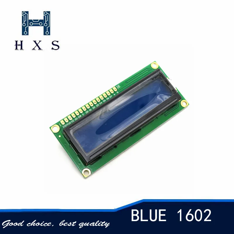 1 шт. 1602 для arduino 1602 lcd UNO r3 mega2560 lcd 1602 Модуль ЖКД синий зеленый экран IIC/iec