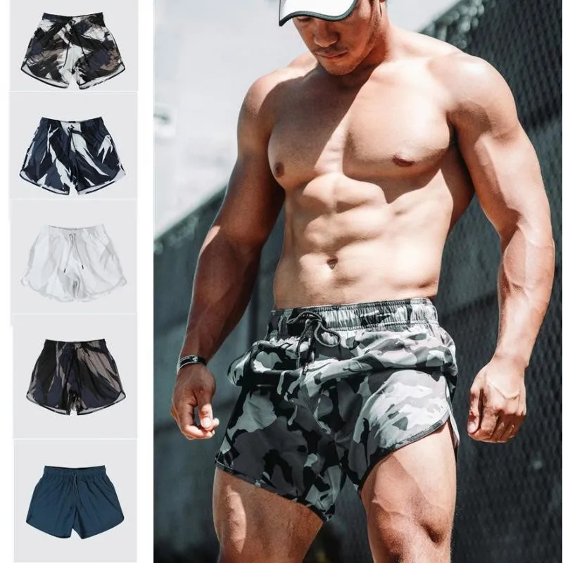 New Men's Summer Sports Shorts Outdoor Running Fitness Training