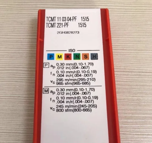 10 шт. карбидные вставки TCMT110304-PF1515
