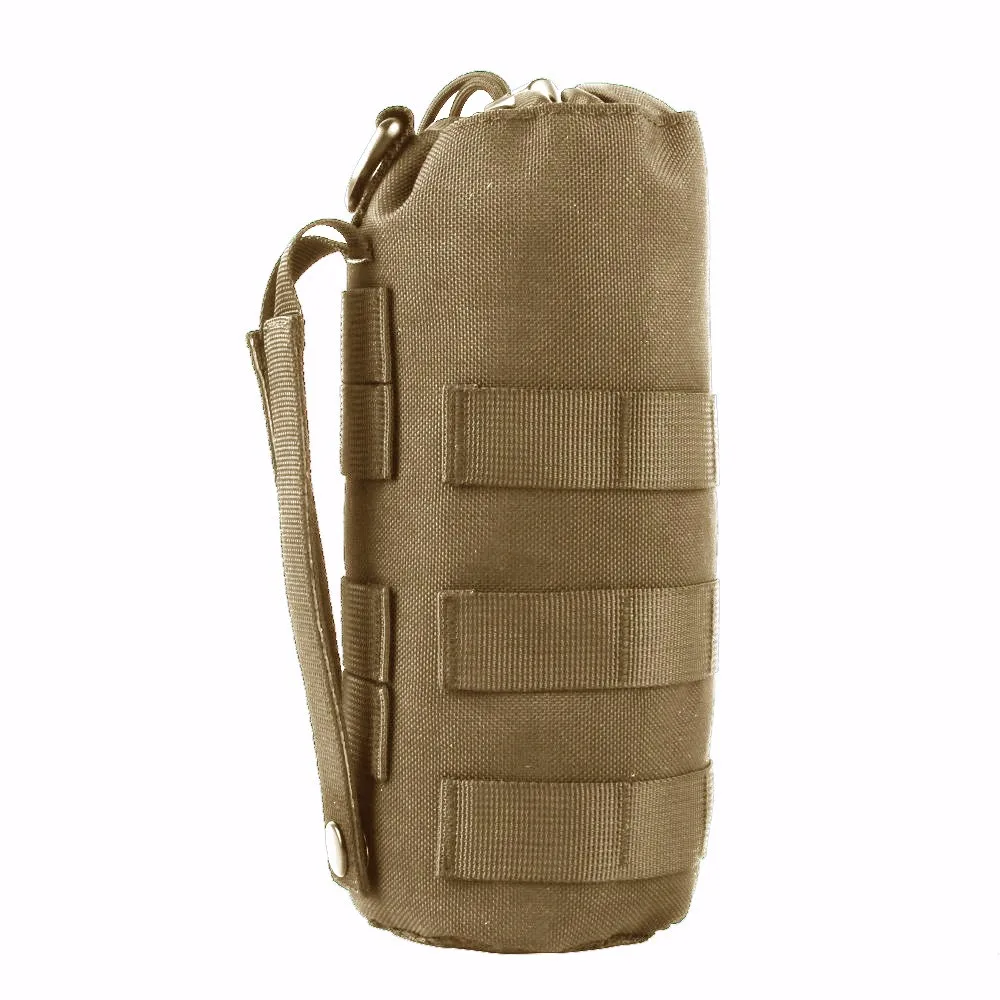 

1.5L Water Bottle Pouch Molle Portable Camping Hunting Nylon Kettle Bag Backpack Vest Belt Cycling Hiking Water Bottle Pouch