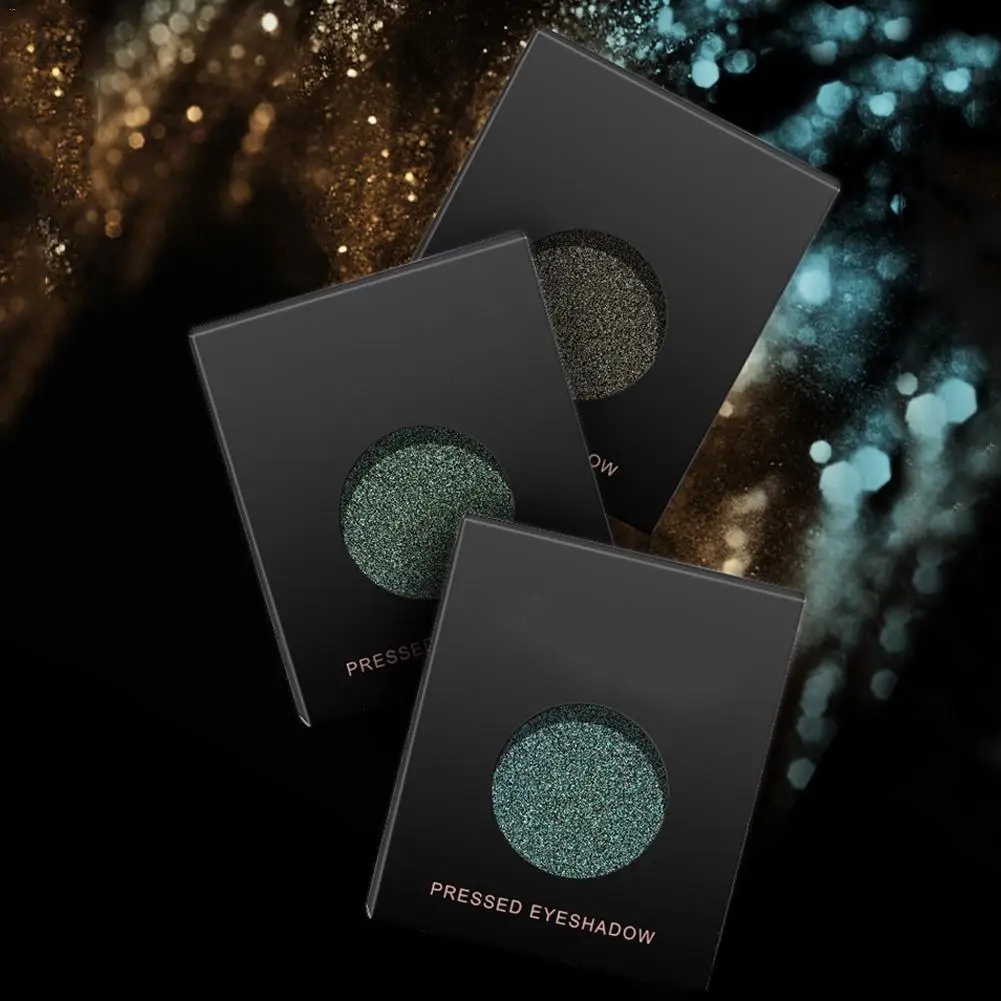

Monochrome Polarized Eyeshadow Palette Cosmetic Matte Eyeshadow Gradient Starlight Green Eyeshadow