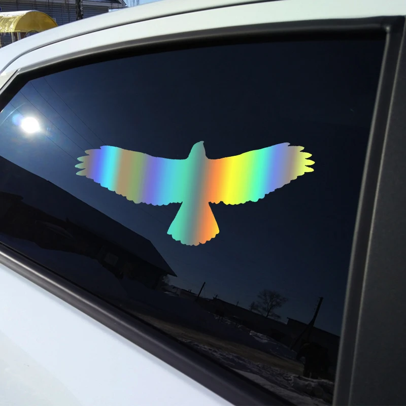 

Hawk Die-Cut Vinyl Decal Car Sticker Waterproof Auto Decors on Car Body Bumper Rear Window Laptop Choose Size #S60619