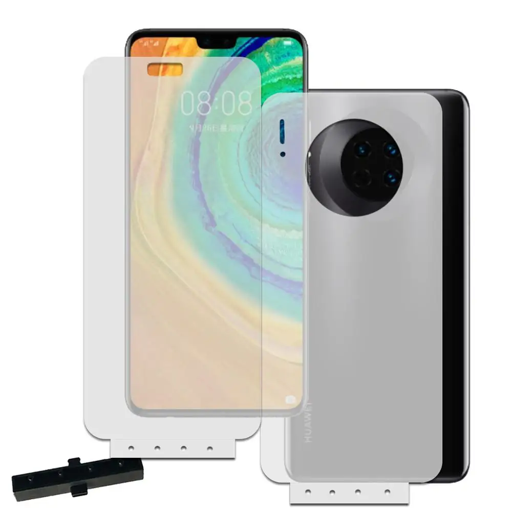 10D передняя + задняя мягкая Гидрогелевая пленка для huawei mate 30 Pro HD защитная экрана 20