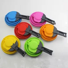 Silicone-Kettle Foldable Collapsible Outdoor 304-Stainless-Steel Bottom Food-Grade