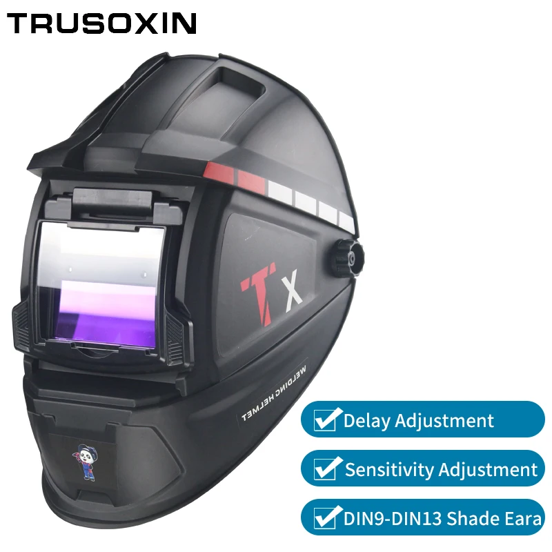 

Solar Auto Darkening Wlding Mask/Helmet/Welder Cap/Welding Lens/Eyes Glasses for Welding Machine and Plasma Cutting Tool