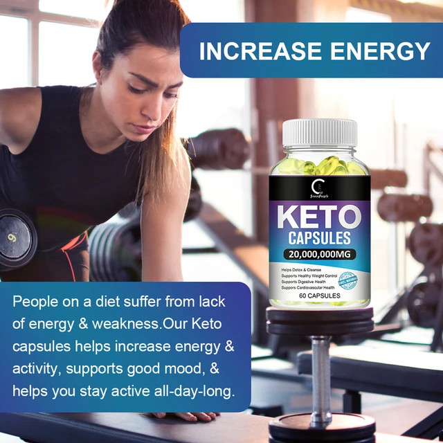 GPGP Greenpeople Ketogenic Capsule Face Capsules Burning Belly Fat Weight Loss &Muscle enhancement Product Strengthen Iimmunity - Image 6