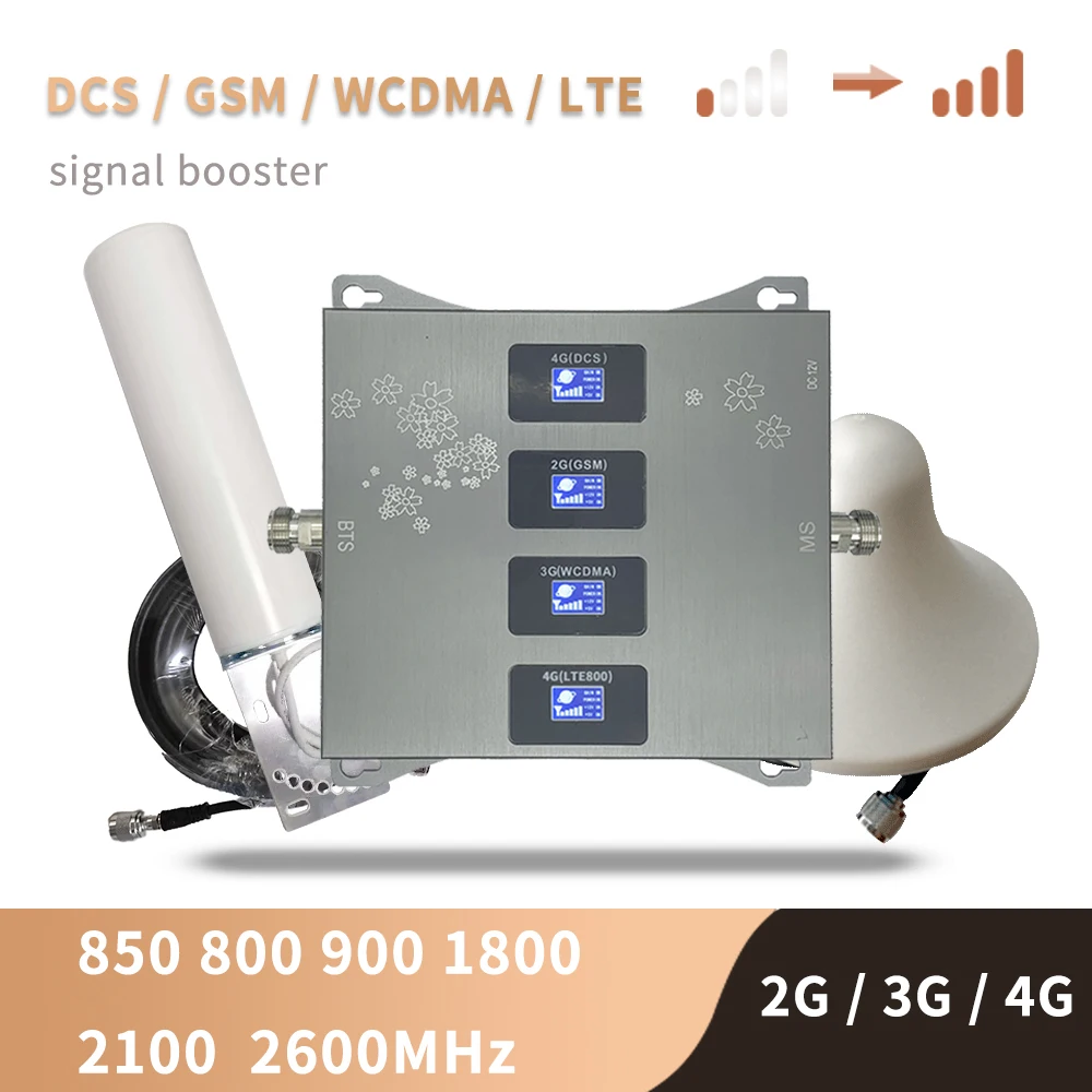 Signal Booster 2G 3G 4G Cellular Signal Amplifier