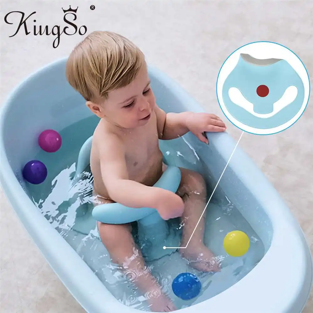 Baby Bathing Safety Water Riser Bath Support Holder Infant Rest Cushion Kit New 