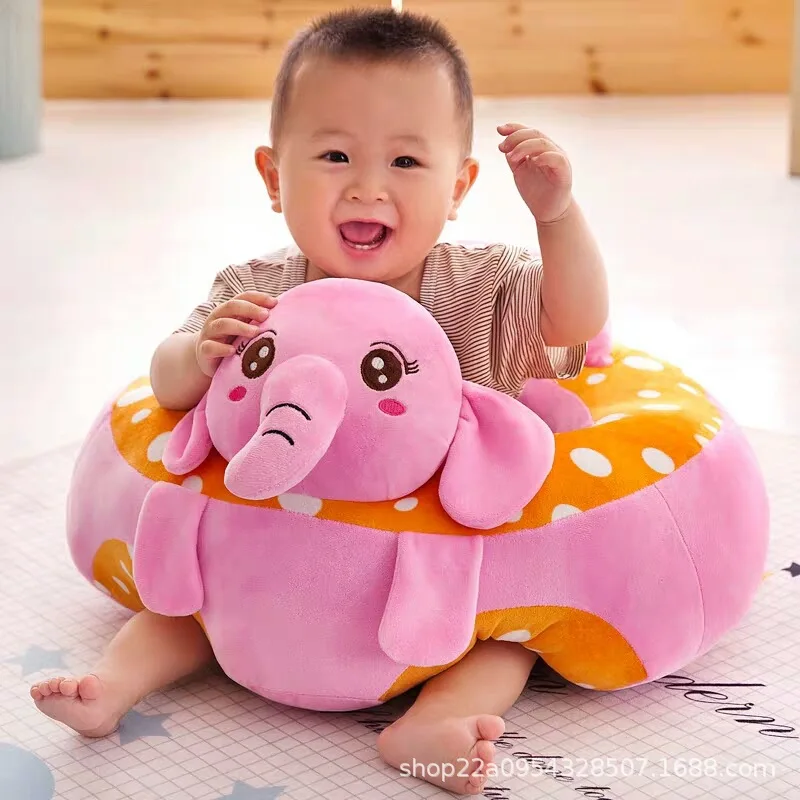 

Baby Learn Seat Infant Small Sofa Children Early Education lian zuo Learn to Sit Auxiliary Supplies Shatter-resistant Plush