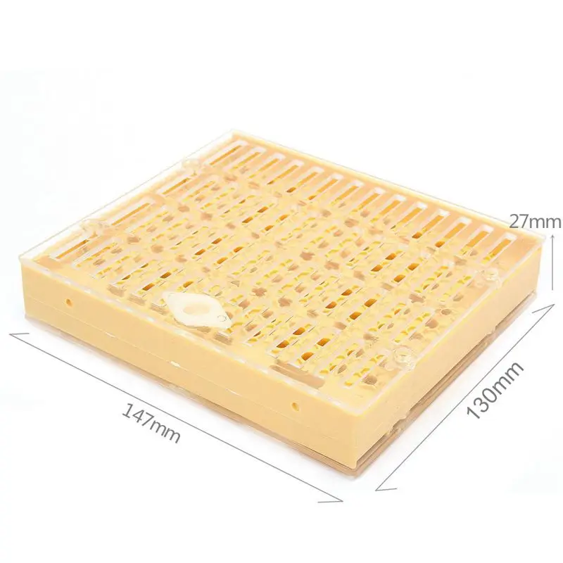 HOT-155pcs, пластиковая королевская система выращивания, коробка для выращивания клеток, чашки, ловушка для пчел, клетка, оборудование для пчеловодства