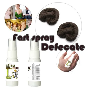 

Toys Novelty The Smelly Gross Stinky Fart Sprays Simulated Stool For Pranks Spray Prank o